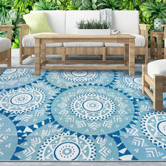 Outdoor Rug,Outdoor Plastic Straw Rug,Outdoor Rugs 9x12 for Patios Clearance Waterproof Patio Rug, Camping Rugs for Outside