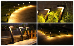 4/6 Pack Bright Solar Outdoor Lights Pathway, 12 Hrs Solar Garden Lights, Auto On/Off for Outside Landscape Path Yard Walkway