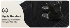 Door-Mat Non-Slip Front Doormat Entrance Mats for Front Door Entry Resist Dirt Washable Doormat Absorbent Entryway Door Mat