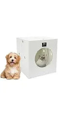 Foldable Smart Pet Dryer Box, Automatic Pet Dryer Small Dog Drying Box with 8 Fan 4 Speed, Cat Hair Blow 360° Ultra Quiet