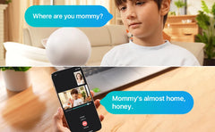 360° Smart Home Security Camera PTZ Auto Tracking Baby Monitor AI Panoramic HD Night Vision Indoor WiFi Surveillance Camera