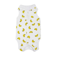 Pet Cat Weaning Suit Cotton Clothes for Small Dogs Cat Vest Jumpsuit Anti-licking After Surgery Recovery Care Suit Kitten Outfit