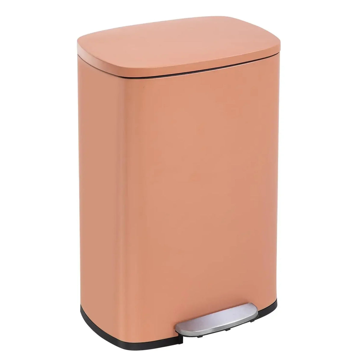 13 Gallon/50 L Garbage Can Kitchen Trash Can with Lid for Office Bedroom Bathroom Step Trash Bin