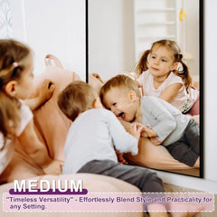 Full Length Mirror, Full Body Mirror, Floor Mirror with Aluminum Alloy Frame, Free Standing Mirror, Mirror Full Length Hanging