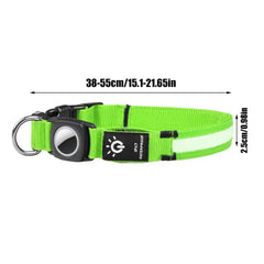 Luminous Cat Necklace Glowing Dog Cat Collar Anti-Loss Fluorescent Cat Collar Neck Pet Accessories Walking Night Safety Supplies
