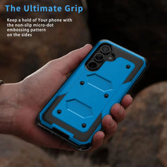 For Samsung Galaxy S24 FE 5G Phone Case Shockproof Protective Heavy Duty Rugged Hybrid Cover Blue