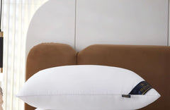 Sleeping Pillows for bedroom Double Top Bed Stuffed Hotel Five-star Soft Orthopedic Pillow 48x74cm Solid Color Extension Cushion