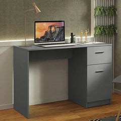 Compact Computer Desk Study Table for Small Spaces Home Office  Student Laptop PC Writing Desks with Storage and Drawer