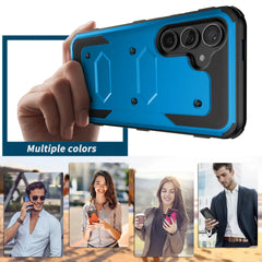 For Samsung Galaxy S24 FE 5G Phone Case Shockproof Protective Heavy Duty Rugged Hybrid Cover Blue