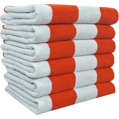 100% Cotton Luxury Bath Towel Set - Soft & Absorbent Quick-Dry Towels for Bathroom, Spa, Beach or Gym - 30"x60" Large Size
