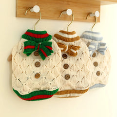 Soft Cozy Cat Clothes Autumn Winter Warm knit Sweatshirt for Small Dogs Puppy Kitten Jacket Coat Pet Sphynx Costume Sweater