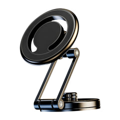 Magnetic Car Phone Holder Bracket Universal Foldable Mobile Phone Stand Bracket 360 Degree Rotating Lightweight Auto Accessories