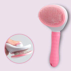 Stainless Steel Hair Remover Brush for Dogs and Cats, Non-slip Beauty Brush, Dog Grooming Equipment, Pet Hair Removal Comb Combs