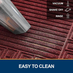 Front Door Mat Outdoor Entrance, Heavy Duty Sturdy Rubber Doormat, Stain and Fade Resistant, Easy To Clean, Low Profile