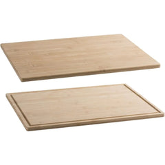 Bamboo Kitchen Cutting Board - 12 Pack - Eco Friendly Wooden Chopping Boards for Meat & Vegetables - 17”x 13”x 0.5”
