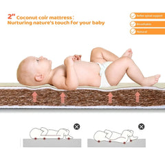 8-in-1 Convertible Crib with 2 Mattress, Convert to Bassinet, Mid Crib, Full Size Baby Cribs