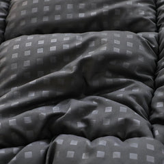 1 Pc Twin Full Queen King 350gsm Dark Grey Quilted Thin Mattress Pad With 43cm Bed Skirt Protector Cover