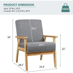 Accent Chairs Set of 2,Accent Chairs for Living Room,Accent Chair,Mid Century Modern Chair,Arm Chair,Reading