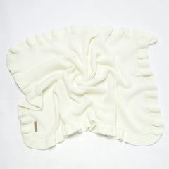 Knitted Baby Swaddle Blanket for New Born Babies Accessories Ruffle Stroller Blanket Bedding items Infant Nap Bed Cover Albedo