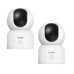 360° Smart Home Security Camera PTZ Auto Tracking Baby Monitor AI Panoramic HD Night Vision Indoor WiFi Surveillance Camera