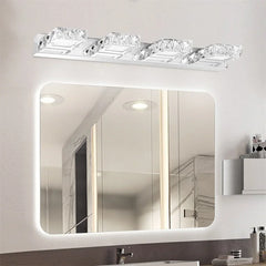 Wall Mirror Lights for Bathroom Wall Mounted Bathroom Living Makeup 4 LED Wall Fixtures Sconce