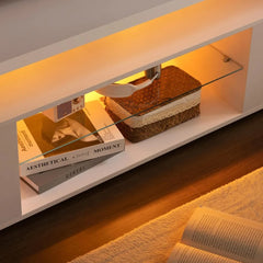 LED TV Stand TV Stands for Living Room Modern TV Stand with Storage for 65/70/75 inche TVs Entertainment Center