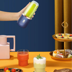 Portable Juicer Blender   Fruit Juicer USB Charging Lemon Orange Fruit Juicing Cup Smoothie Blender Machine