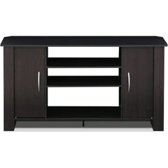 Modern TV Stand Entertainment Center with Concealed Storage & Adjustable Shelves – Fits Up to 46” TVs