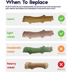 Dogwood Wood Alternative Dog Chew Toy, Large