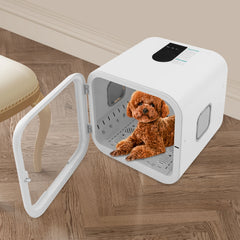 18.5" Pet Dryer Box Pet Grooming Hair Dryer Pet Force Dryer  Sterilization Adjustable Wind and Temperature Anti-false Touch Lock