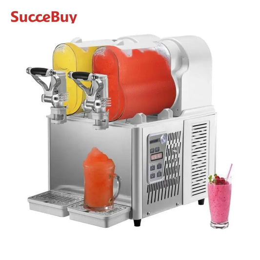 SucceBuy 3/6L 1/2 Jar Commercial Slushie Machine Slush Maker Frozen Drink Dispenser Juice Smoothie Granita Vending Machine