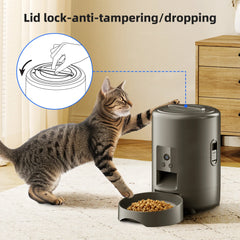 2L Camera Pet Feeder Timing 5V USB Smart Automatic Feeder For Cat WIFI APP Video Intelligent Dry Food Dispenser Dog Feeding Bowl