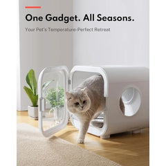 HomeRunPet Drybo Plus Automatic Pet Dryer Box Ultra Quiet Smart Temperature Control 360° Efficient for Cats and Small Dogs