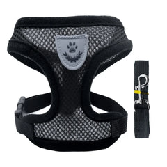 Cat Dog Harness With Lead Leash Kitten Puppy Outdoor Walking Collar Harness Adjustable Vest For Small Medium Pet Accessories Dog