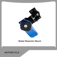 Motorcycle Handlebar Clamp Stem Fork Mount PRO Holder Phone Mount Vibration Dampener MAG Universal Adaptors Wireless Charger