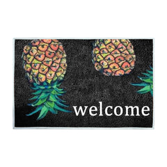 Cartoon Pineapple Pattern Entrance Doormat Comfortable Non-slip Bathroom Floor Mats Home Decor Kitchen Rugs Welcome Door Mat