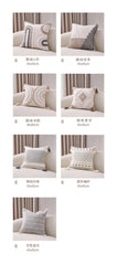 Bohemian Pillowcases Sofa Living Room Home And Decoration Cotton Linen Pillow Cover Bedside Backrest Tassel Cushion Cover