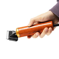 55W Pet Shears Dog Professional Electric Clippers For Alpacas Llamas Effortless Cleaning R-type Detachable Cutter Head Red
