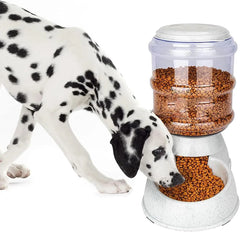 Automatic Dog Feeders for Large Dogs,3 Gallon Gravity Dog Feeder Large Breed,Automatic Cat Feeder Food Dispenser,