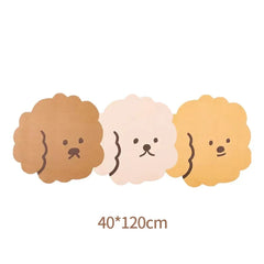 Cartoon Kitchen Floor Mat Absorbent Kitchen Rug Crystal Velvet Pad Bath Pad Anti-Slip Carpet Entrance Doormat Long Strip Carpet
