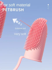Super Soft Pet Dog Finger Toothbrush Teeth Cleaning Bad Breath Care Nontoxic Silicone Tooth Brush Tool Dog Cat Cleaning Supplies