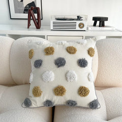 Bohemian Pillowcases Sofa Living Room Home And Decoration Cotton Linen Pillow Cover Bedside Backrest Tassel Cushion Cover