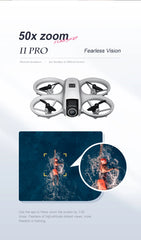 i1 PRO Mini Drone 8K HD Dual Camera Aerial Obstacle Avoidance Optical Flow Hover Avoidance Four-Axis RC Drone 10000M For Xiaomi