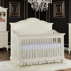 Features 3 Mattress Height Settings, Sturdy And Spacious Baby Crib
