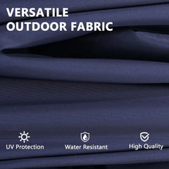 13Ft Large Patio Umbrella with Base Outdoor Double-Sided Market Extra Large Table Umbrella Easy Crank for Yard, Poolside