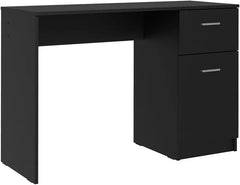 Compact Computer Desk Study Table for Small Spaces Home Office  Student Laptop PC Writing Desks with Storage and Drawer