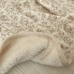 Winter Baby Blanket for Newborn Fleece Cotton Muslin Swaddle Bedding Velvet Stroller Cover New Born Kids Blanket Mother Kids Gta