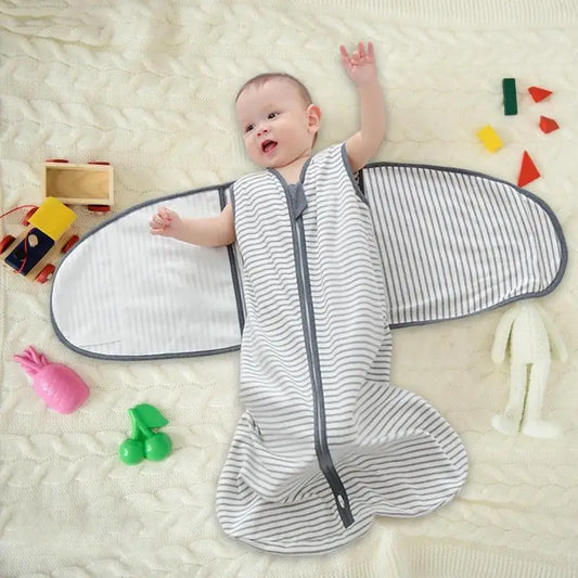 Cotton Sleepsack Swaddle Anti-kicking Quilt Comfortable Sleeping Bag Cotton Sleeping Bag Kids For Comfortable Sleeping
