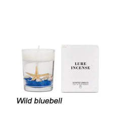 1pcs  Summer Sea  Jelly Wax Scented Candle Birthday for Girl Women Fragrance Candles  Decoration