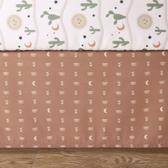 5 Piece Baby Crib Bedding Set for Boys & Girls - Newborn, Infant & Toddler Nursery Bed Set Decor with Fitted Crib Sheets Blanket